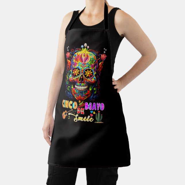 Delantal Sonrisa de Cinco De Mayo (in situ)