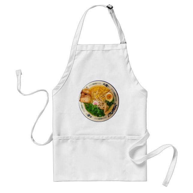 Delantal Sopa de fideos de cerdo Ramen (Frente)