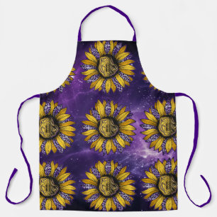 Delantal Soporte de girasol/tigre/flor de lis de Luisiana