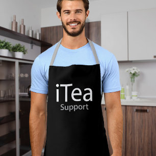 Delantal Soporte iTea - Un juego de palabras para bebedores