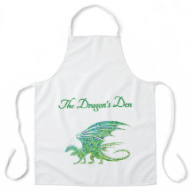 Sorprendente Dragón Verde Mosaico Personal