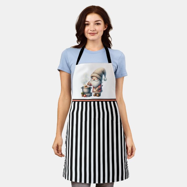 Delantal Soup Pot Gnome Apron (Gastado)