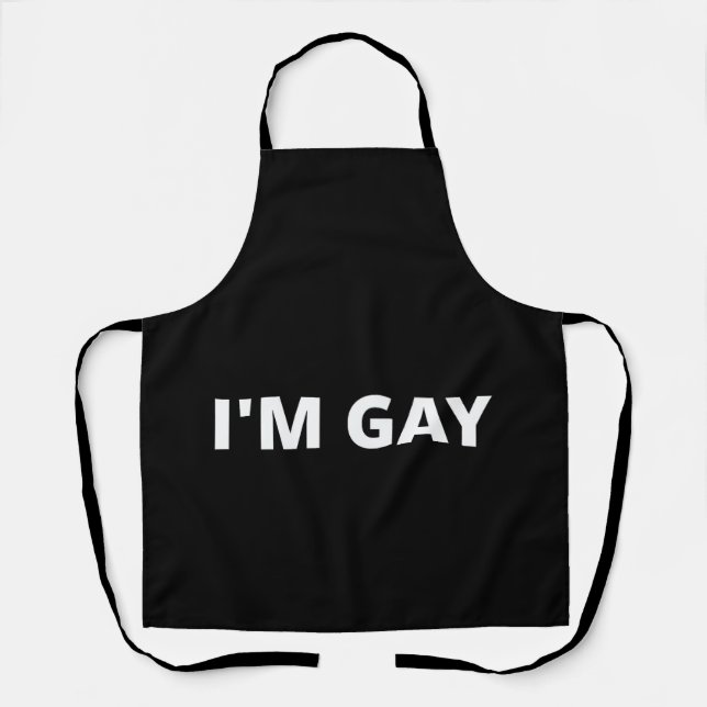 Delantal Soy gay (Anverso)