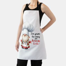 Delantal Soy Gnome por ser un maravilloso cocinero