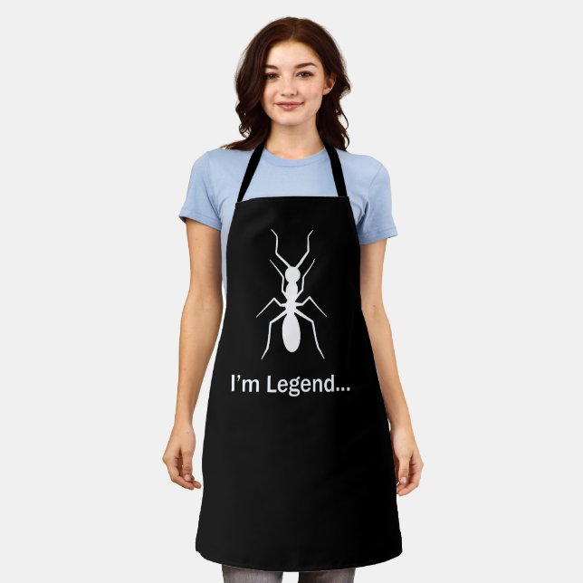 Delantal Soy hormiga legendaria (Gastado)