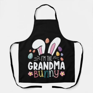 Delantal Soy la conejita abuela Pascua ropa familiar coordi