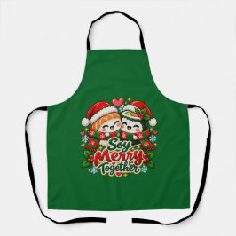 Delantal Soy Merry Together Kawaii Sushi 