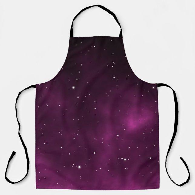 Delantal Space scape illustration astronomy graphic design  (Anverso)