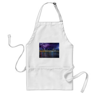 Delantal Spacey Chicago Skyline