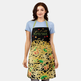Delantal Spaghetti pasta cocina italiana personalizada