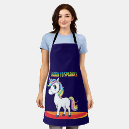 Delantal Sparkle Squad Leader