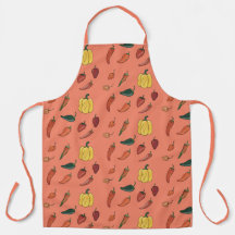 Spicy Hot Chili Peppers Apron