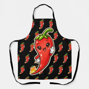 Delantal Spicy Mama - Cosas Calientes - Adictos a la Comida