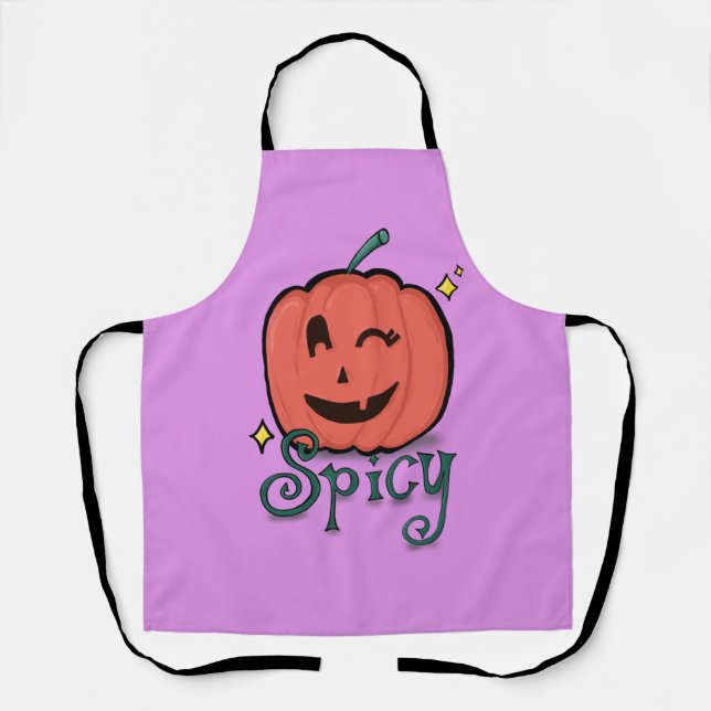 Delantal Spicy Pumpkin Spice (Anverso)