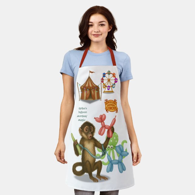 Delantal Spike's balloon monkey magic (Gastado)