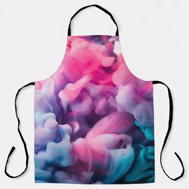 Delantal Splash of paint. Abstract backgroundabstract,paint (Anverso)