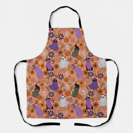 Delantal Spooky floral