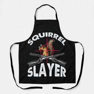 Delantal Squirrel Slayer Squirrel Hunting Humor