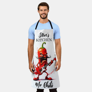 Delantal Sr. Chili Rockstar Caliente