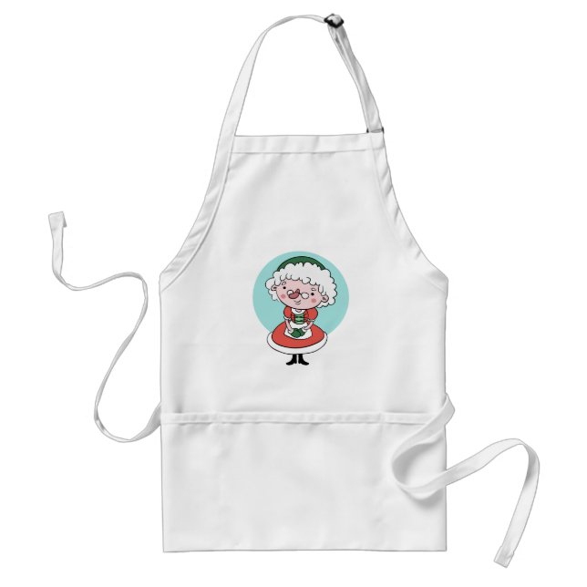 Delantal Sra. Claus aprons (Frente)