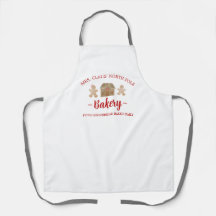 Sra. Claus Bakery Navidades, Mediano Apron