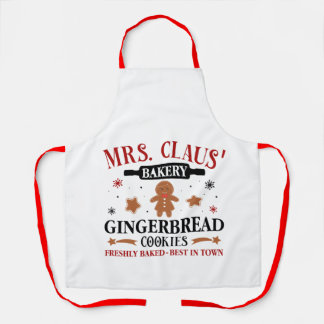 Delantal Sra. Clause Baking