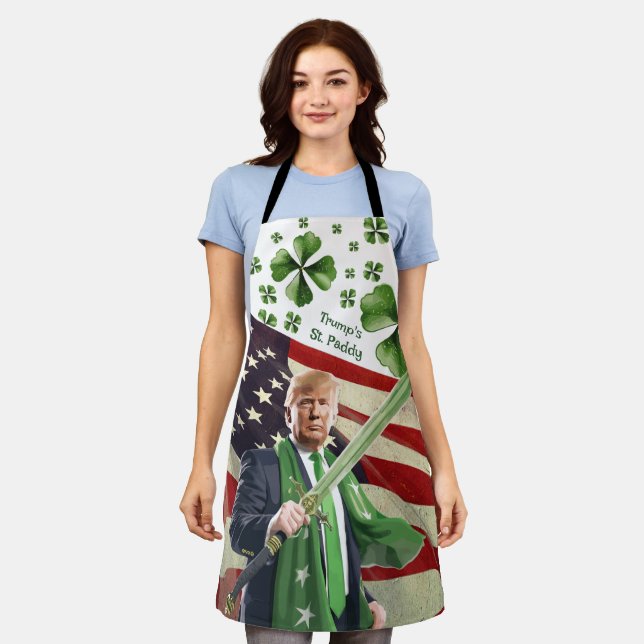 Delantal St. Paddy de Trump (Gastado)