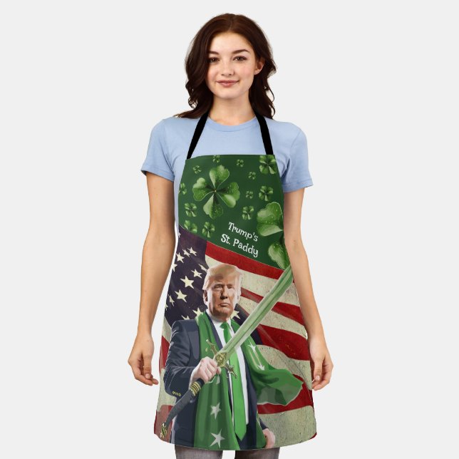 Delantal St. Paddy de Trump (Gastado)