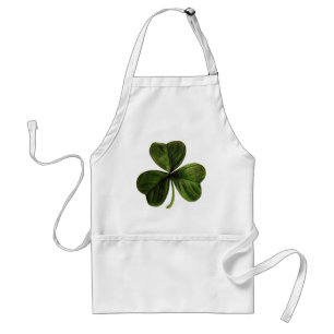 Delantal St. Patrick's Three Leaf Clover