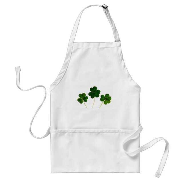 Delantal st patricys day clover shamrock (Frente)