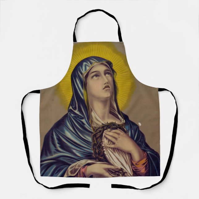 Delantal Stabat Mater Nuestra Señora de los Dolores (Anverso)