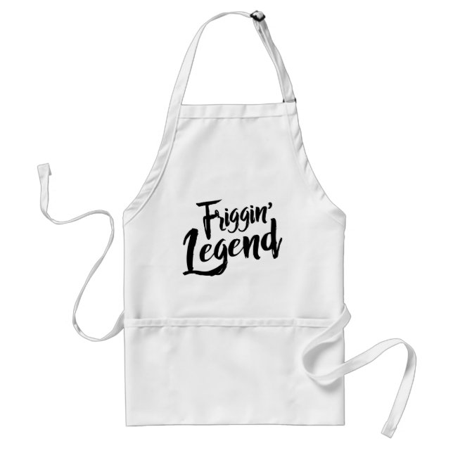 Delantal Standard Apron - Friggin' Legend (Frente)