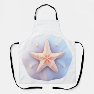Delantal Starfish en una piedra única