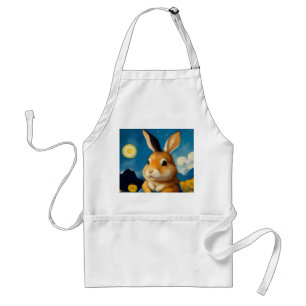 Delantal Starry Spring Bunny