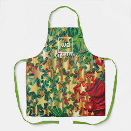 Delantal STARS NAVIDADES | Monograma | ABSTRACCIÓN | PERSON