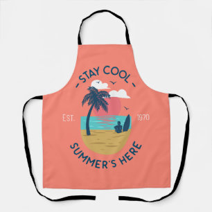 Delantal Stay Guay Summer's Here Beach Sunset