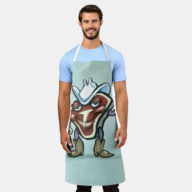 Delantal Steak Apron (Gastado)
