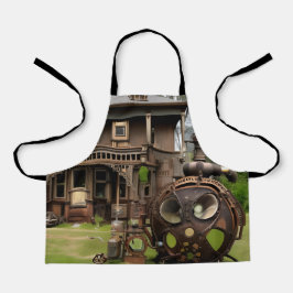 Delantal Steampunk House & Alien