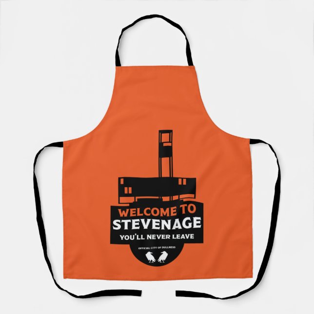 Delantal Stevenage Hertfordshire (Anverso)