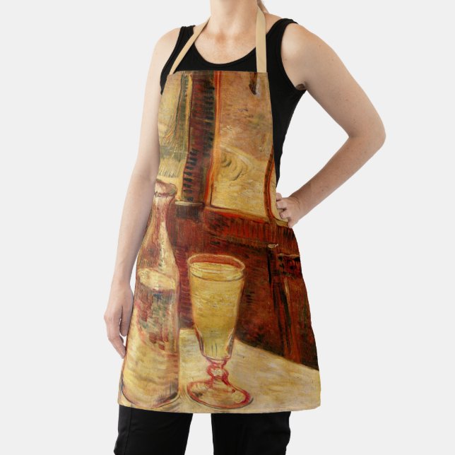 Delantal Still Life with Absinthe by Vincent van Gogh (in situ)