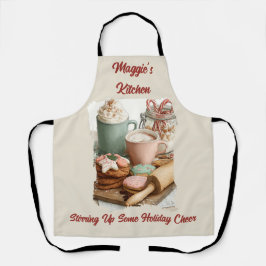 Delantal Stirring Up Some Holiday Cheer Christmas