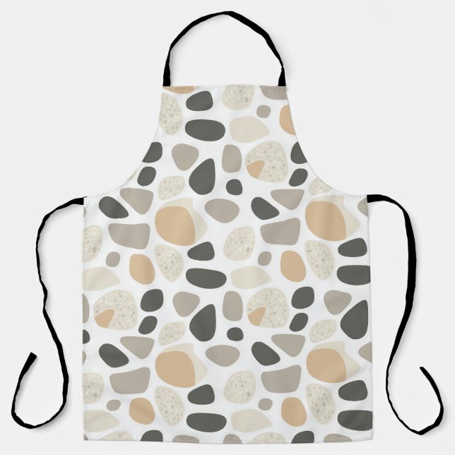 Delantal Stones escandinavos Terrazzo (Anverso)