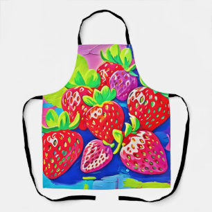 Delantal Strawberries de Pop Art