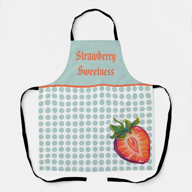 Delantal Strawberry sweetness (Anverso)