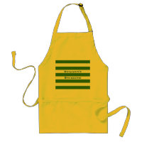 STRIPES Verde ajustable con nombre
