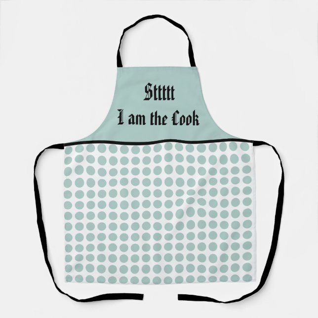 Delantal Sttttt i am the Cook (Anverso)