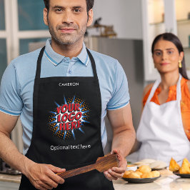 Delantal Su logotipo aquí - Apron comercial Personalizado s