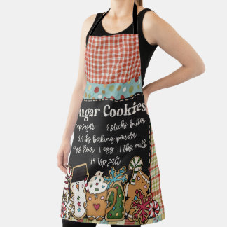 Delantal Suagr Cookie Navidades Baking Apron