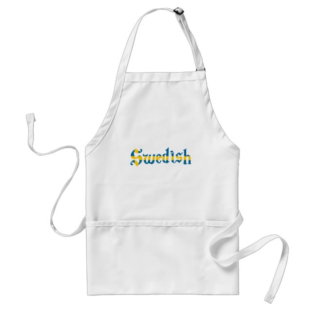 Delantal sueco del cocinero (Frente)