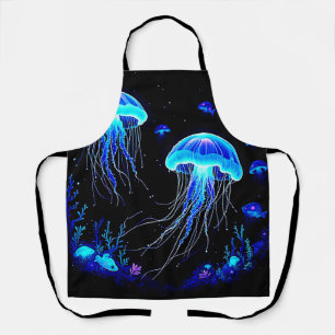Delantal Sueño bioluminiscente de medusas